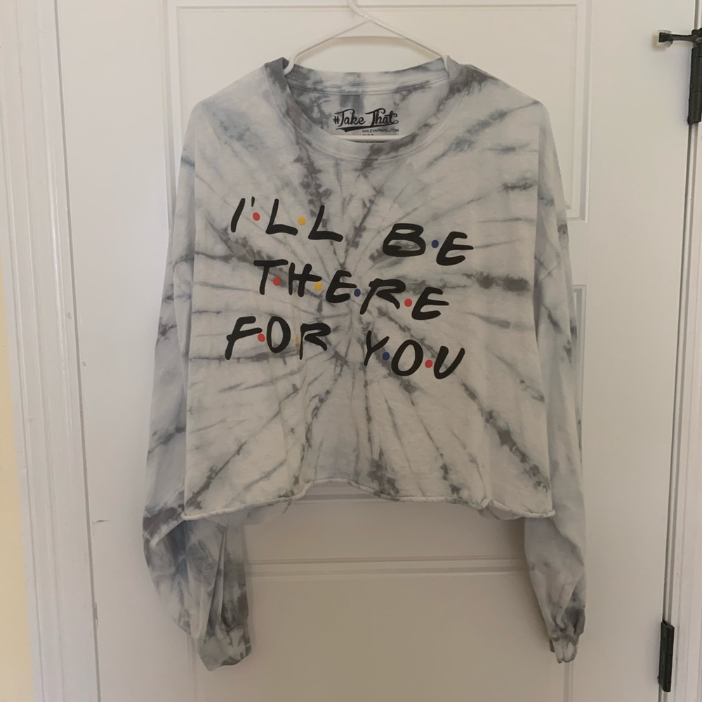 FRIENDS CROP TOP oversized fit